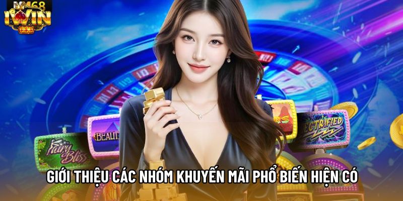 Giới thiệu các nhóm khuyến mãi phổ biến hiện có